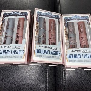 Maybelline Holiday Lashes Mascara Set - Silver and Black set of 3